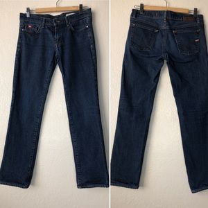 Gas Jeans 28 Straight Leg Womens Denim Dark Wash